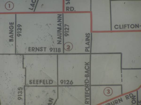 Map of Clifton area  | 