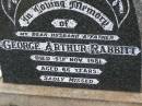 George Arthur RABBITT,
died 5 Nov 1981 aged 66 years,
husband father;
Nobby cemetery, Clifton Shire
