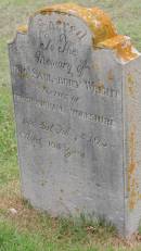 Thomas Saulsbury WRIGHT
of Frodringham Yorkshire
d: 7 Feb 1813 aged 105
Norfolk Island Cemetery