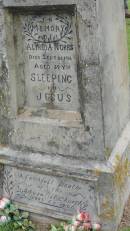 Alfred A NOBBS
d: 26 Sep 1906, aged 59
pastor of Adventist Church 1893-1906
Norfolk Island Cemetery
