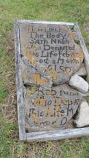 (Sarah?) Sath NASH
d: Feb 1817 aged 8 mo
Rob NASH
d: M, aged 8
Norfolk Island Cemetery