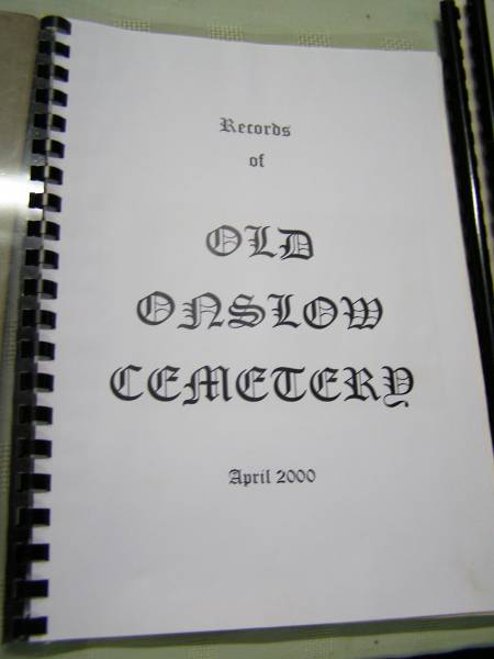 Old Onslow Cemetery  |   | 