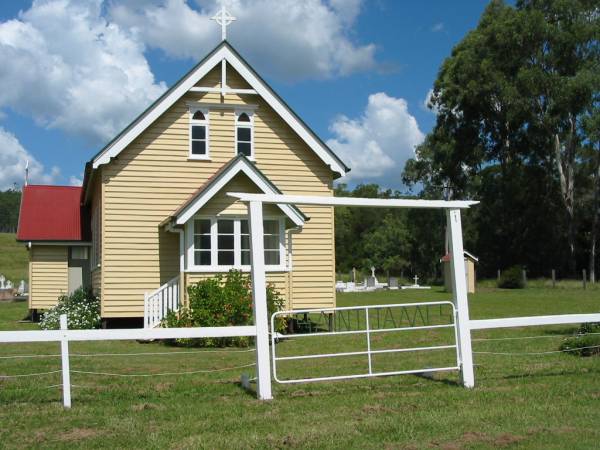 St James Catholic Church;  | St James Catholic Cemetery, Palen Creek, Beaudesert Shire  | 
