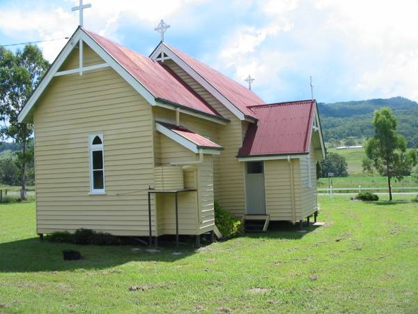 St James Catholic Church;  | St James Catholic Cemetery, Palen Creek, Beaudesert Shire  | 