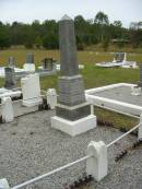 
David VEIVERS, died 5 Oct 1910 aged 74 years, husband;
Louisa VEIVERS, wife of David VEIVERS, died 8 Nov 1922 aged 75 years;
Parkhouse Cemetery, Beaudesert
