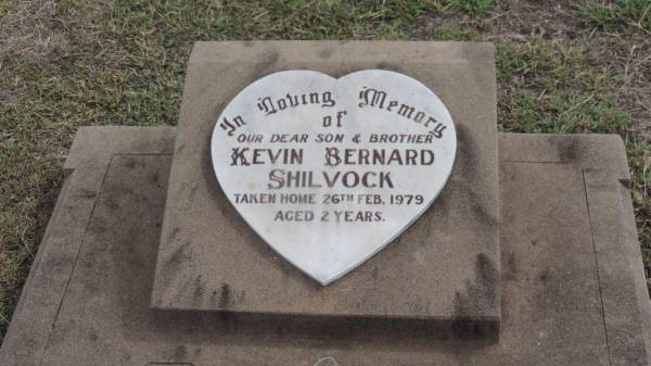 Kevin Bernard SHILVOCK  | d: 26 Feb 1979 aged 2  |   | Peak Downs Memorial Cemetery / Capella Cemetery  | 
