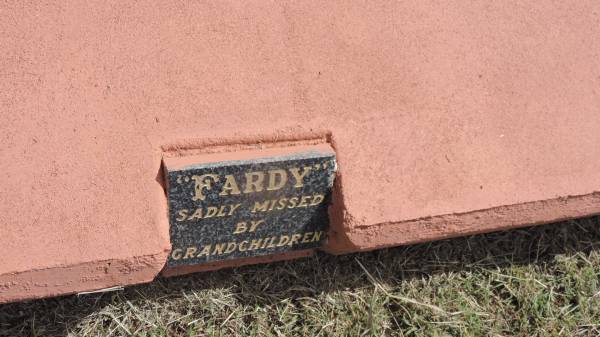 Leonard John CANNONS  | d: 4 Jul 1974 aged 61  |  Fardy   |   | Peak Downs Memorial Cemetery / Capella Cemetery  | 