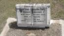 
George BROOK
d: 15 Aug 1932 aged 41
erected by wife and family

Peak Downs Memorial Cemetery  Capella Cemetery
