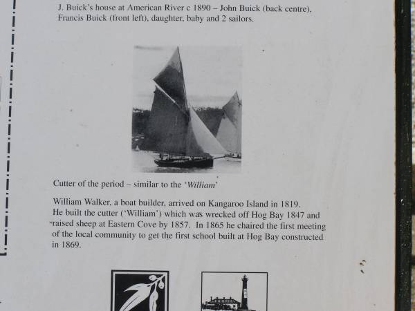 William Walker  | Penneshaw Cemetery  |   | 