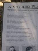 ABELL, Frank d 14.7.1954 aged 70 (husband of Mary Ann)
ABELL, Mary Ann d 13.10.1971 aged 79 (daughter of Joe Seymour)
BAINBRIDGE, Sarah d: 1911 ahed 63 (daughter of E.S. Bates Snr)
BARRETT, Emma d 24.2.1922 aged 68 (daughter of Mary Seymour)
BARRETT, Francis d approx 1895 (husband of Emma)
BATES, Albert d approx 1880 (infant son of GJ Bates)
BATES Alfred d 1889 age 19 (son of Henry F Bates)
BATES, Charles Melbourne d. 17.11.1971 (son of Henry F Bates)
BATES Henry Frederick (Harry) d 4.10.1936 aged 92
BATES, Nellie d 20.1.1951 (wife of Charles M)
BIRRELL d approx 1916 (infant son of Thomas Birrell)
BUTTERLEY, Sydney Herbert d. 19.8.1884 aged 2 years (son of Ja,es and Rachel EbertSeymour)
CHENOWETH, d approx 1880 (daughter of Harry and Emma nee Bates)
CHIRGWIN, Annie nee Potter d approx 1897 (wife of Tom)
CHIRGWIN, Enoch d approx 1890 (brother of Tom & Martin)
CHIRGWIN, John d approx 1890 appendicitis (son of Tom & Martin)
CHRISTIE, Florence d: 25.1.1928 aged 8 days (daughter of Alfred and Florence)
COLES, Franz Peter Ex Sarau d. 31.7.1927 age 69
DAVIDSON, Martha d 20.8.1943 age 83 (defacto of Henry F BATES)
DAVIES, Alec d 1903 (son of James H Davies)
DAVIES. Edwin David. d: 1.2.1971 age 82 years
DAVIES, Elizabeth d: 17.4.1955 (wife of J H DAVIES)
GERMAIN, Mrs (lived at American River)
Penneshaw Cemetery