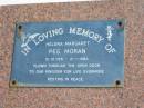 
Helena Margaret (Peg) MORAN,
21-10-1931 - 21-1-1984;
Pimpama Island cemetery, Gold Coast
