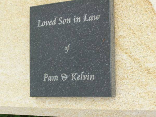 Shane Bernard DOYLE,  | 9 June 1977 - 6 Sept 2004,  | eldest son of Marilyn & Bernard  | brother of Wade, Michael & Jason,  | husband of Belinda,  | son-in-law of Pam & Kelvin  | brother-in-law of Carson & Kirby;  | Pimpama Uniting cemetery, Gold Coast  | 