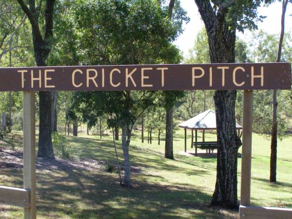 The cricket picket is former Anglican land;  | Pine Mountain St Peter's Anglican cemetery, Ipswich  | 