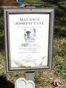 Maurice Joseph TATE,
husband father father-in-law grandfather
great-grandfather,
3-1-1930 - 10-12-2001;
Pine Mountain Catholic (St Michaels) cemetery, Ipswich