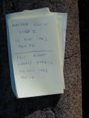 Martha Louise STAATZ,
died 16 June 1942 aged 56 years;
Paul Albert Harry STAATZ,
died 30 Dec 1942 aged 56 years;
Plainland Lutheran Cemetery, Laidley Shire