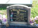 Gregory Ashley SCHIMKE
27 Jun 1981, aged 30
Plainland Lutheran Cemetery, Laidley Shire