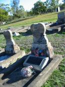 Bertha W A DENNIEN
25 Jan 1931, aged 54
Mabel Martha LEONARD
b: 19 Jan 1906, d: 24 Jan 2001
Plainland Lutheran Cemetery, Laidley Shire