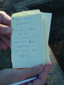 Albert August ADAMSKI
18 Dec 1953, aged 71
Bertha H.W. ADAMSKI
22 May 1965, aged 80
Plainland Lutheran Cemetery, Laidley Shire