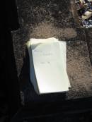 Reginald Thomas GREER
2-10-1907 - 23-2-1984
Marie HINDBY
aged 74
Plainland Lutheran Cemetery, Laidley Shire