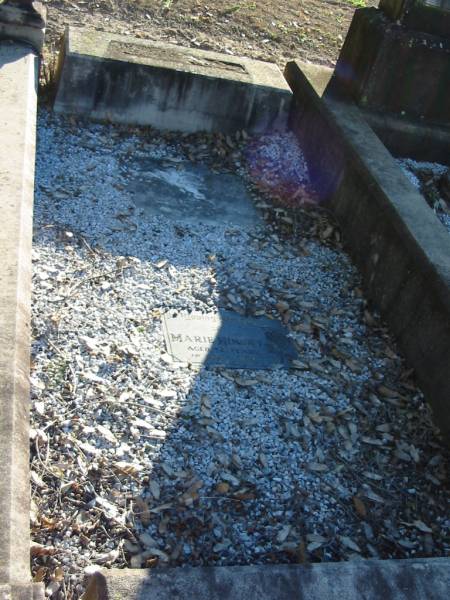 Reginald Thomas GREER  | 2-10-1907 - 23-2-1984  | Marie HINDBY  | aged 74  | Plainland Lutheran Cemetery, Laidley Shire  | 