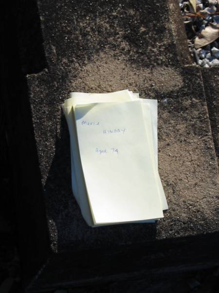 Reginald Thomas GREER  | 2-10-1907 - 23-2-1984  | Marie HINDBY  | aged 74  | Plainland Lutheran Cemetery, Laidley Shire  | 