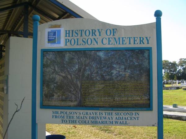 Polson Cemetery, Hervey Bay  | 