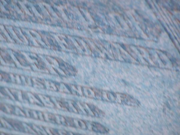 Raymond Arthur Edward MALLER,  | husband of Elizabeth,  | father of Patricia, Angela & John,  | accidentally killed 1 May 1974 aged 39 years 12 days;  | Polson Cemetery, Hervey Bay  | 