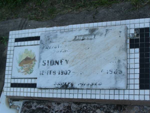 Sidney ATKINSON,  | 12 Feb 1907 - 16 Sept 1969;  | Polson Cemetery, Hervey Bay  | 