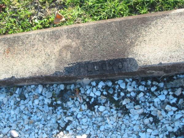 Roland;  | Lloyd;  | Polson Cemetery, Hervey Bay  | 