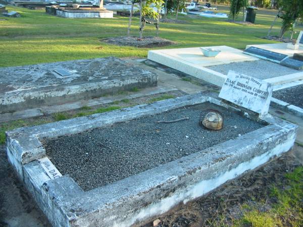 Isaac Robinson COOPER,  | dad,  | died 17 Aug 1959 aged 65 years;  | Polson Cemetery, Hervey Bay  | 