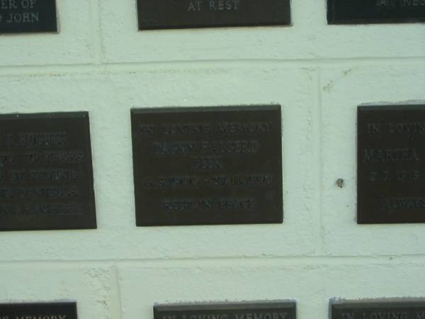 Dagny Halgerd LEEK,  | 6-5-1900 - 27-11-1990;  | Polson Cemetery, Hervey Bay  | 