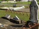 Mary,
daughter of K. & M. CLARSON,
died 5 April 1917 aged 6 months;
Alexander CAMPBELL,
died 15 Feb 1917 aged 61 years;
Mary Theresa CAMPBELL,
died 8 Aug 1955 aged 90 years;
Polson Cemetery, Hervey Bay