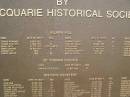 Port Macquarie historical society - list of deaths
Allman Hill (cemetery):
Thomas HAVANAGH 9 Nov 1822 ?
Thomas GOULDRICH 3 Mar 1823 aged 30
Sarah SMITH 31 Oct 1823 aged 3y 4mo
James VAUGHAN 23 Nov 1823 aged 23
Leonard IVY 1824 ?
Edward MARVIN 1824 aged 23
Edward ONEALE 1824 aged 22
Charles TINKLER 28 Mar 1824 ?
John BRADNEY 18 Apr 1824 aged 29
John SAYERS 11 May 1824 ?
Ann CALLAGHAN Jul 1824 ?
St Thomas Church
Captain Jon ROLLAND d: 15 Nov 1824 aged 37
Port Macquarie historic cemetery, NSW