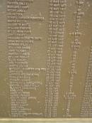 Port Macquarie historical society - list of deaths
Historic cemetery:
Patrick DALEY 19 Mar 1857
Margaret FAHY 16 May 1857 aged 62
Hozar JONES 30 Jun 1857 aged 17 days
Julia COOK 28 Jul 1857 aged 69
Dennis DONIHER DUNNICHER 8 Aug 1857 aged 33
Maria WILSON 10 Aug 1857 aged 72
Elizabeth WHITE 27 Sep 1857 aged 6
William OMEARA 20 Dec 1857
Wilhelmina HAHN 13 Feb 1858 aged 4 mo
James PARRY 15 Feb 1858 aged 57
Angelina Elizabeth SMITH 20 Apr 1858 aged 45
Anna Maria BROWN 22 May 1858 aged 12 days
Barbara MILLS 10 Jun 1858 aged 8 days
Rev John CROSS 7 Aug 1858 aged 77
John TELFORD 27 Aug 1858 aged 39
Margaret INNES 6 Sep 1858 aged 56
William MOSLEY 19 Sep 1858 aged 64
Ellen McDUFF 30 Oct 1858 aged 21
Ann THOMPSON 31 Jan 1859 aged 44
George COATES 7 Jul 1859 aged 28
Margaret McCARTHY alias FINN 17 Jul 1859 aged 45
John BLAIR 7 Aug 1859 aged 8 days
Lawford William BURNE 17 Dec 1859 aged 35
Dugald McKENZIE 22 Dec 1859 aged 65
Charles JACKSON 20 Apr 1860 aged 41
George BAZIL BORILL BURILL 1 May 1860 aged 74
Gordina Clunes OREILLY 31 May 1860 aged 26
Elizabeth CAINS KANES 6 Jul 1860 aged 2
Silas HYDE 7 Jul 1860 aged 2
James BOLTWOOD 16 Jul 2 mo
Alfred ATKINSON 19 Jul 1860 aged half an hour
Edward Denny SPENCE 11 Aug 1860 aged 18 mo
John HARGATE 25 Sep 1860 aged 45
Ann ROBINSON 20 Nov 1860 aged 48
Robert Mackay 13 Mar 1861 aged 29
John VERGE 9 JUl 1861 aged 79
Donald McDONALD 24 Jul 1861 aged 20
Mary MONRO 31 Jul 1861 aged 21
Charles Kinkeard McKELLAR 12 Aug 1861 aged 42
James GAUL 16 Aug 1861 aged 21 days
Port Macquarie historic cemetery, NSW