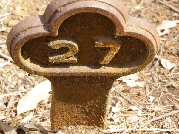 Ravensbourne cemetery, Crows Nest Shire  | 