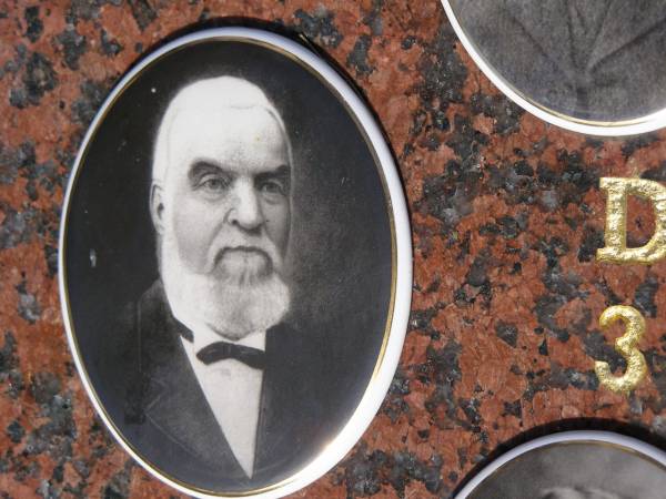 trustee;  | Daniel James COLLINS;  | Serpentine Creek Cemetery, Redlands Shire  | 