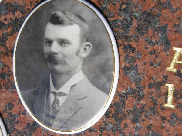 trustee;  | Albert MULLER;  | Serpentine Creek Cemetery, Redlands Shire  | 