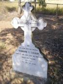 Hermann C. LIESCH, son brother,
born 5 Jan 1895 died 13 May 1918 aged 23 years;
Ropeley Scandinavian Lutheran cemetery, Gatton Shire