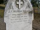 J.F. Wilhelm SCHLOSS,
born 18 Oct 1822 died 25 Aug 1909;
Ropeley Scandinavian Lutheran cemetery, Gatton Shire