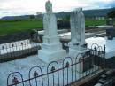 Christen CHRISTENSEN,
native of Denmark,
died Rosevale 28 Sept 1890 aged 52 years,
erected by wife A.M. CHRISTENSEN;
Anna Magratha CHRISTENSEN,
died 12 March 1917 aged 64 years;
erected by sons & daugher;
Rosevale Church of Christ cemetery, Boonah Shire