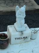 daughters sisters;
Elva M. RUHLAND,
died 10 Nov 1950 aged 6 months;
Thelma C.J. RUHLAND,
accidentally killed 24 Sept 1956 aged 2 12 years;
baby RUHLAND, 31-8-60;
Rosevale Church of Christ cemetery, Boonah Shire