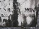 
Mary Ann,
wife of Richard Reynolds WINN,
died 21 Oct 1919 aged 64 years;
Richard Reynolds WINN,
died 12 Sep 1927 aged 74 years;
Mary Ann FRISCH,
daughter,
died 22 Nov 1928 aged 46 years;
Richard Reynolds WINN,
father,
died 19 Oct 1950 aged 71 years;
Annie WINN,
wife mother,
died 16 July 1955 aged 62 years;
Richard Reynolds WINN III,
21-2-1912 - 14-05-1999 aged 86 years,
remembered by wife, children, grandchildren;
Samsonvale Cemetery, Pine Rivers Shire
