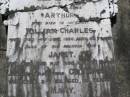 
Henry GOLD,
died 14 Oct 1920 aged 75 years;
Arthur,
son,
died in infancy;
William Charles,
son,
died 14 June 1930 aged 50 years;
Janet,
wife,
died 22 May 1936 aged 78 years;
Georgina,
daughter,
died 3-7-53 aged 65 years;
Mary,
died 12-7-55 aged 72 years;
Caroline,
died 9-12-57 aged 72 years;
Samsonvale Cemetery, Pine Rivers Shire
