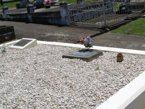 Emily KRIESCH,  | died 11 March 1978 aged 83 years;  | W. Harry KRIESCH,  | died 3 Nov 1989 aged 91 years;  | brothers;  | Raymont J.W. (Ray) KRIESCH,  | 3-9-1928 - 24-3-1940 aged 11 1/2 years;  | Reginald W.W. (Reg) KRIESCH,  | 17-8-1924 - 16-12-2001 aged 77 years;  | Samsonvale Cemetery, Pine Rivers Shire  | 