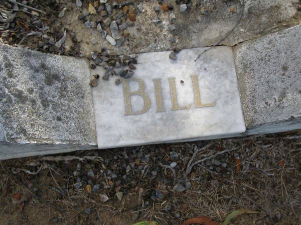 William (Bill) Francis LOVERING,  | husband,  | died 14 Aug 1960;  | Bald Hills (Sandgate) cemetery, Brisbane  | 