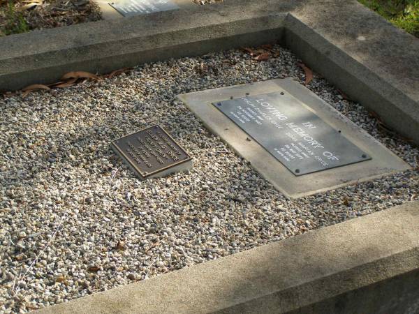 Joseph Charles GRICE,  | died 5 Nov 1955 aged 55 years;  | Dora Marian GRICE,  | died 9 May 1979 aged 82 years;  | Ellen M.G. (Aunty Gwen) GRICE,  | died 28-7-2002 aged 80 years,  | daughter of Dora & Joe;  | Bald Hills (Sandgate) cemetery, Brisbane  | 