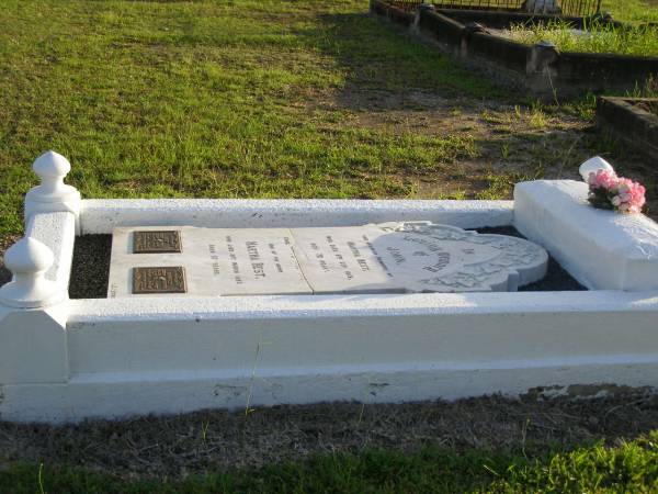 John,  | husband of Martha BEST,  | died 9 Sept 1915 aged 72 years;  | Martha BEST,  | died 21 March 1927 aged 87 years;  | Herbert Joseph BEST,  | 26-6-1870 - 24-4-1960;  | Grace Harriet BEST,  | 9-4-1884 - 6-8-1964,  | ashes scattered;  | Gordon William BARNFIELD,  | 5-5-1923 - 18-8-2001;  | Dorothea BARNFIELD,  | 1-10-1920 - 25-6-2004,  | ashes scattered;  | Bald Hills (Sandgate) cemetery, Brisbane  | Bald Hills (Sandgate) cemetery, Brisbane  | 