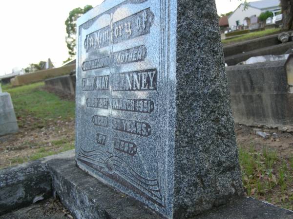 Emily May HENNEY,  | died 21 March 1951 aged 57 years;  | Bald Hills (Sandgate) cemetery, Brisbane  |   | 