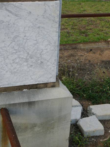 James MATTHEWS,  | rector of Sandgate,  | husband father,  | died 29 Nov 1901 aged 63 years;  | Mary Susan,  | wife,  | died 16 Oct 1914 aged 72 years;  | James Palmer,  | son of E.H. & Gwen MATTHEWS,  | born & died 23 July 1910;  | Bald Hills (Sandgate) cemetery, Brisbane  | 