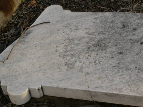 [face down];  | Bald Hills (Sandgate) cemetery, Brisbane  | 